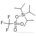 TRIFLUOROMETHANESULFONATE DE TRIISOPROPYLSILYLE CAS 80522-42-5